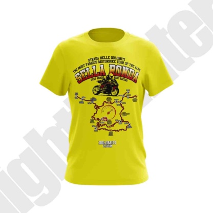 T-SHIRT ACTIVE DRY SELLARONDA MOTO