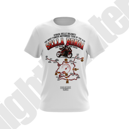 T-SHIRT ACTIVE DRY SELLARONDA MOTO - immagine 4